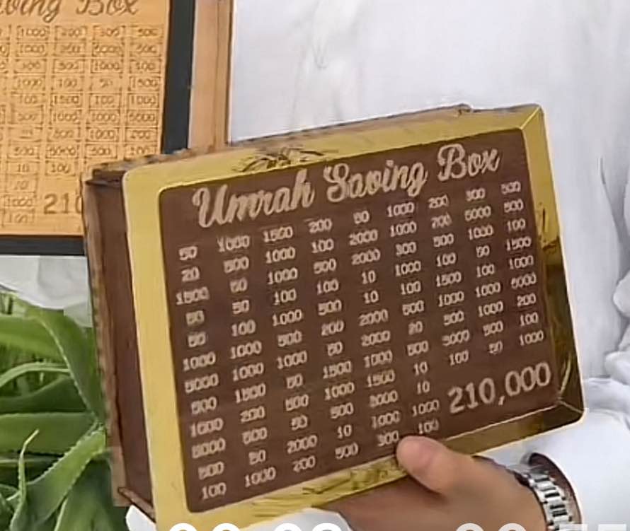 ummrah saving box - fulfill your dream with this box