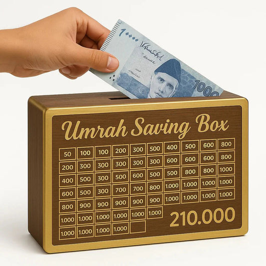 ummrah saving box - fulfill your dream with this box